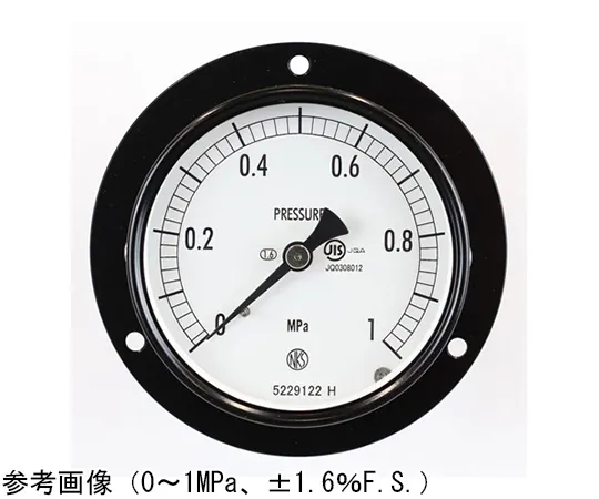 65-4275-85 Normal Pressure Gauge (Φ75) Embedded D Frame (Mounting Hole) 0.16 MPa AC15-281