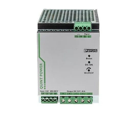 63-4927-56 Phoenix Contact, QUINT-PS/3AC/24DC/40 PSU, 24V dc Output Voltage, 40A output current 2866802
