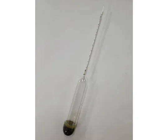 67-4569-82 Alcoholometer No. 1 with Inspection Report Temperature Range 0~10℃ (10pcs/set) JC-9401-S
