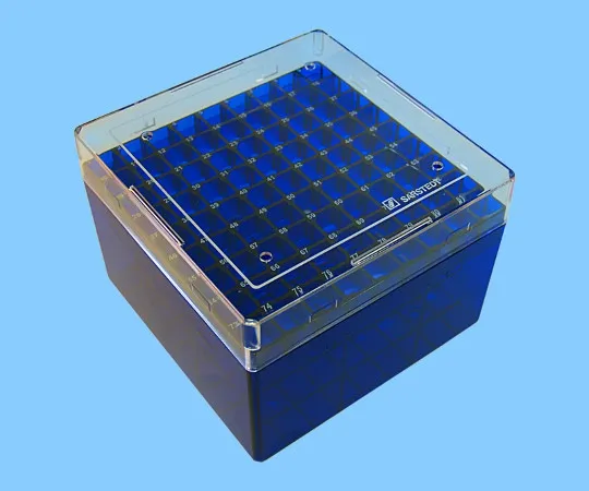 63-2984-77 81 Hole Cryobox (for 5.0ml) Blue 93.875.681