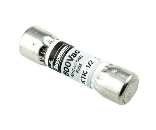 63-4799-89 Cooper Bussmann, 500mA Melamine Cartridge F***, 10 x 38mm, Speed F KTK-1/2