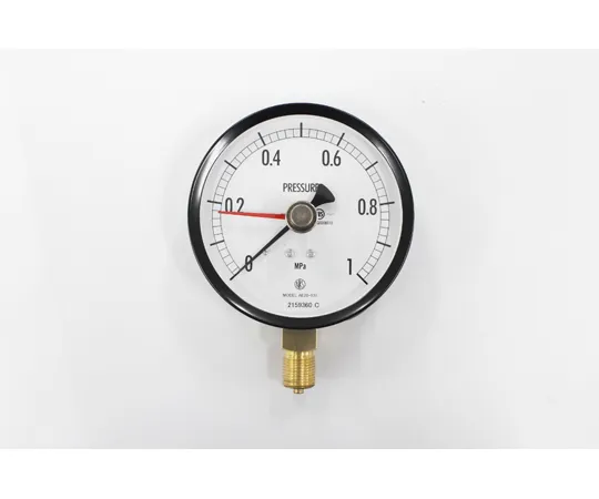 65-4283-82-20 Normal Pressure Gauge (Φ100) with Installation Needle Vertical A Frame with 1 MPa with Inspection Certificate AE20-131
