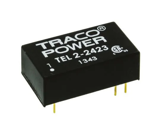 63-4841-11 TRACOPOWER TEL 2 2W Isolated DC-DC Converter Through Hole, Voltage in 18 → 36 V dc, Voltage out ±15V dc TEL 2-2423