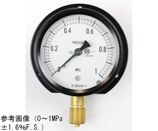 65-4296-13 Sealed Pressure Gauge (75Φ) Vertical B Frame 0.4 MPa BC10-231
