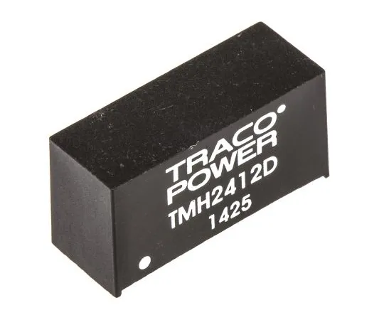 63-4759-40 TRACOPOWER TMH 2W Isolated DC-DC Converter Through Hole, Voltage in 21.6 → 26.4 V dc, Voltage out ±12V dc TMH 2412D