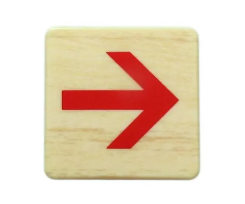 61-7419-58 40 x 40mm Grain Red Arrow MAB446-3