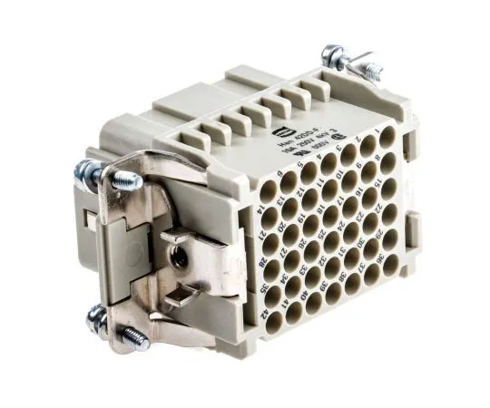 63-4683-43 Han DD Series size 10 B Connector Insert, Female, 43 Way, 10A, 250 V 9160423101