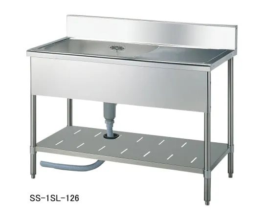 62-2336-49 Single Tank Sink with Drainer (Left Sink) SS-1SL-94