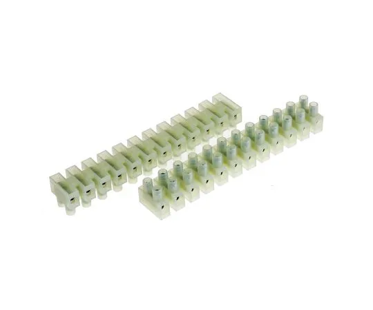63-4831-13 RS Non-F***d Terminal Block, 12 Way/Pole, Screw Down Terminals, 6 mm² Through Hole, Nylon, 400 V 492-8716