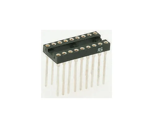 63-4719-30 Winslow 2.54mm Pitch Vertical 20 Way, Through Hole Turned Pin Open Frame IC Dip Socket, 5A W30620T3RC