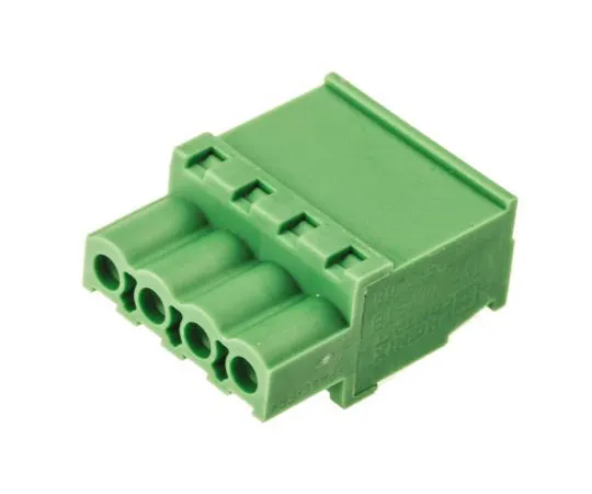 63-4720-05 Phoenix Contact CLASSIC COMBICON MVSTBR Non-F***d Terminal Block, 4 Way/Pole, Screw Down Terminals, 30 → 12 AWG 1792265