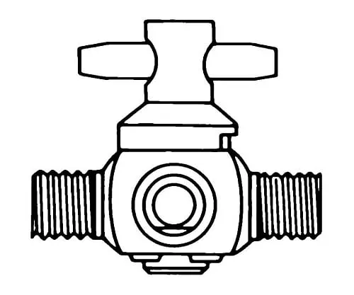 61-0203-39 3-Way Valve with Luer Vent 1/Pk 1ST XX2504702