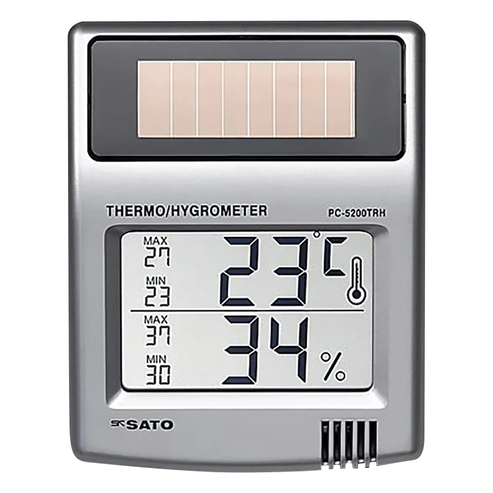 8-9547-01-20 Solar Digital Thermo-Hygrometer with Calibration Certificate PC-5200TRH