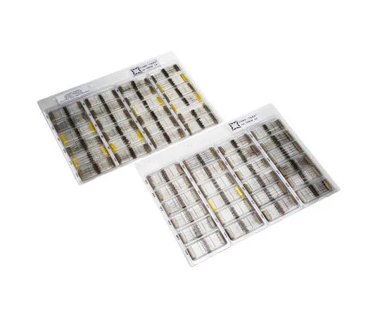 63-4698-27 Nova CCR-02 Carbon Film Through Hole 48 Resistor Kit, with 1110 pieces, 10 → 1MΩ CCR-02