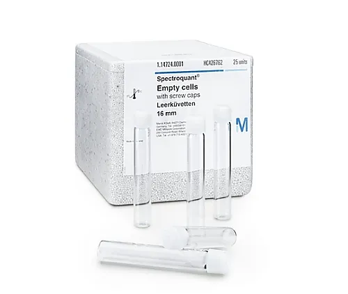 61-0322-55 Spectroquant(R) Picco Empty Cell (Diameter 24 Mm, with Screw Cap) 24 mm 173650 12Units 1.73650.0001