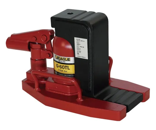 62-3617-53　［Discontinued］Low floor Lever Rotation and Safety valve with Jack with nail claw capacity 3t nail Long Type　G-60TL