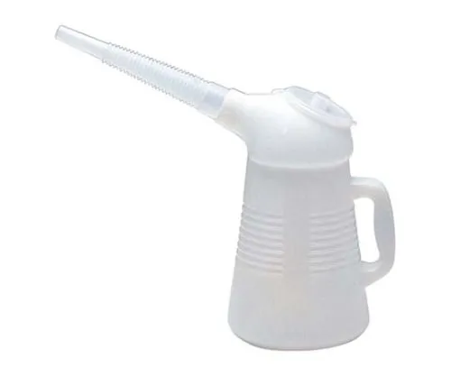 61-6533-07 PE Oil Jockey with Lid No. 330 3 L White 8235800