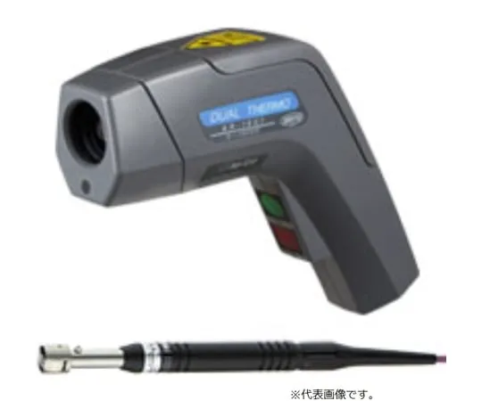 67-6309-19 Radiation Thermometer + Contact Thermometer Set Standard 0.1°C Resolution AR-1500A-231K-01-1-TC1-ANP