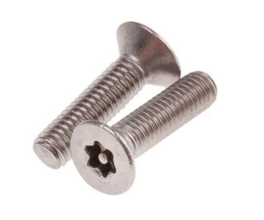 63-4894-72 Plain Countersunk Stainless Steel Tamper Proof Security Screw, M3 x 12mm 621-2502