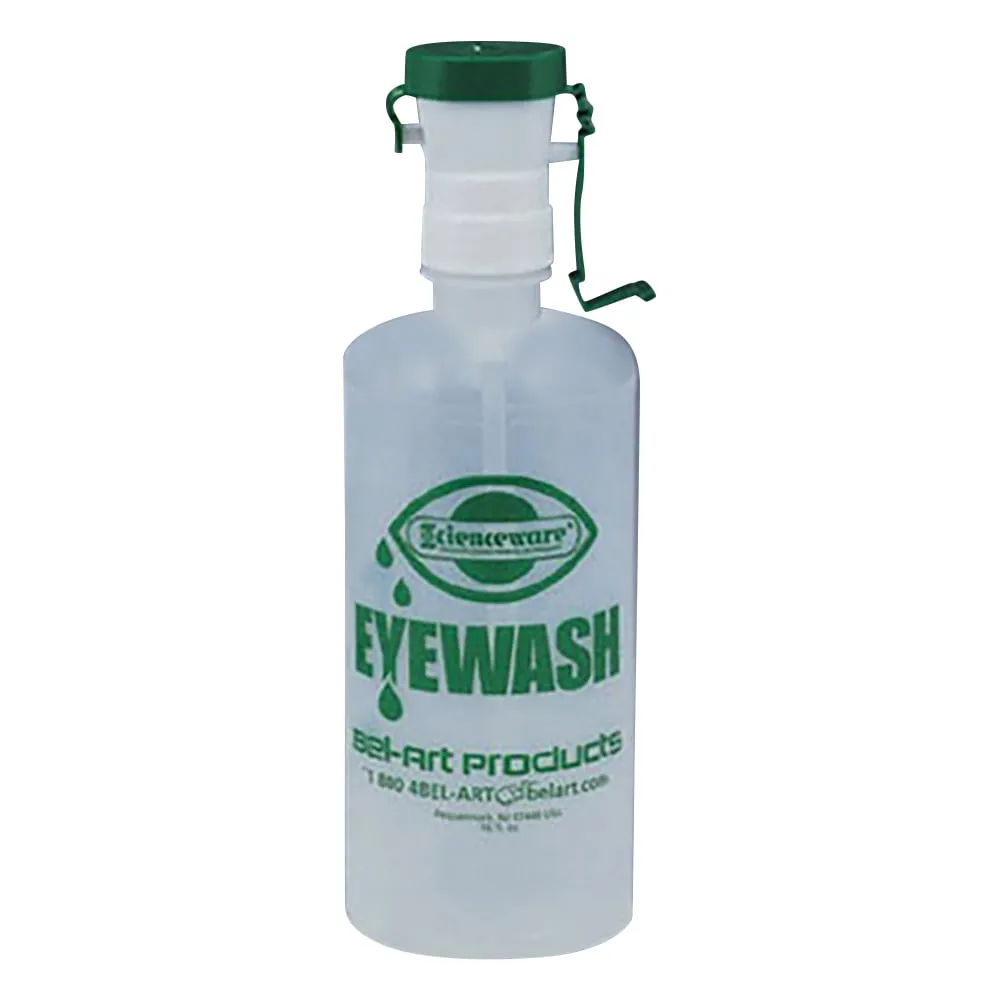 8-5367-31 Eye Wash Twin Type Replacement Resin Bottle 24851-0000