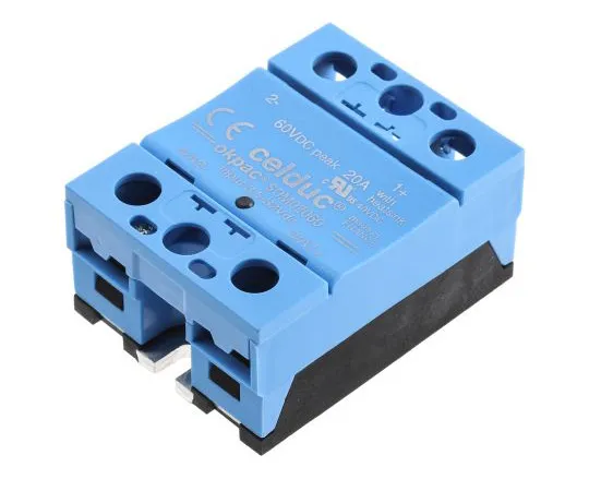 63-4929-94 Celduc 20 A Solid State Relay, Chassis Mount, MOSFET, 40 V dc Maximum Load SOM02060
