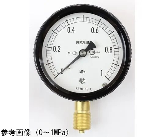 65-4296-73 Sealed Pressure Gauge (75Φ) Vertical A-Frame for Steam 0.6 MPa BC12-131