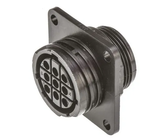 63-4797-60 TE Connectivity CPC Series 1 Series Panel Mount Connector, 9 contacts Socket 211769-1