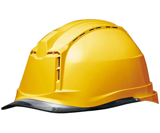 67-6628-63 PC Helmet (Alpha Liner/Clear Visor/Vent) Yellow/Smoke SC-19PCLVRA3α-Y/S