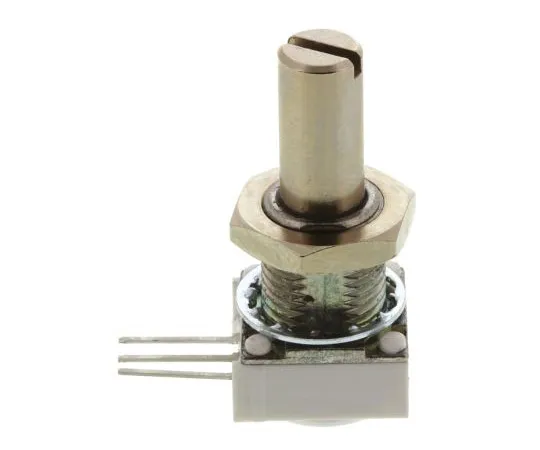 63-4818-85 Vishay 1 Gang Rotary Cermet Potentiometer with a 6.35 mm Dia. Shaft, 1MΩ, ±10%, 1W, Linear 14910F0GJSX10105KA 14910F0GJSX10105KA