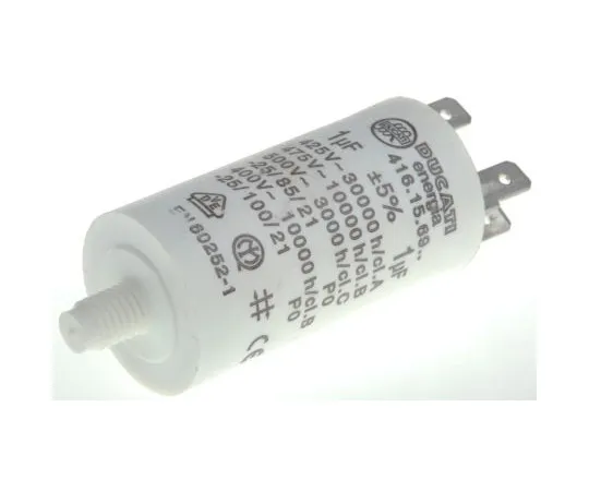 63-4779-49 Ducati Energia 1μF Polypropylene Capacitor PP 500V ac ±5% Tolerance Stud Mount 4.16.15 Series 4.16.15.69.64