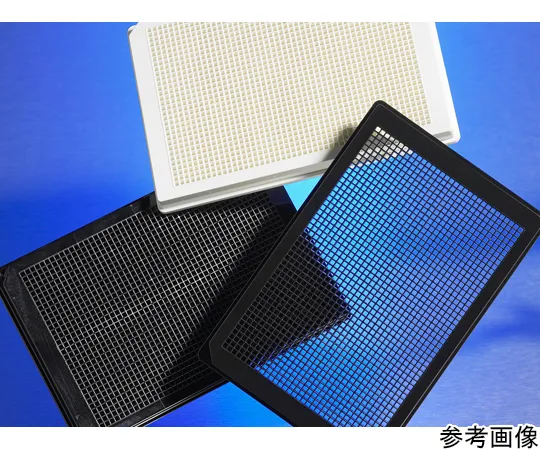 65-3961-91 1536 Well Clear Bottom Plate with Black Collagen Without Lid 20 Pieces x 5 Packs 7467