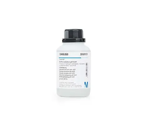 61-0306-84 Buffer Solution (Potassium Hydrogen pHthalate) Traceable for SRM Of NIST And PTB pH4.01 (25°C) Certipur(R) 109406 1L 1.09406.1000