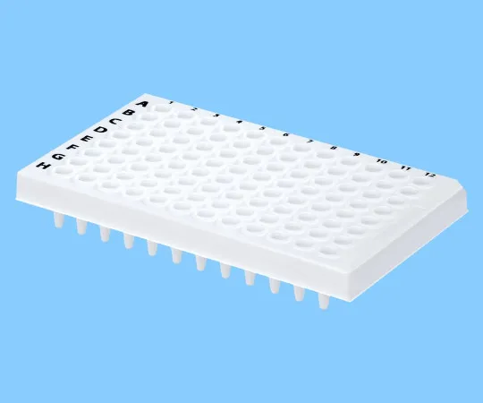 63-2982-06　［Discontinued］96 Well PCR Plate (Half Skirt Flat Deck) White　72.1979.132