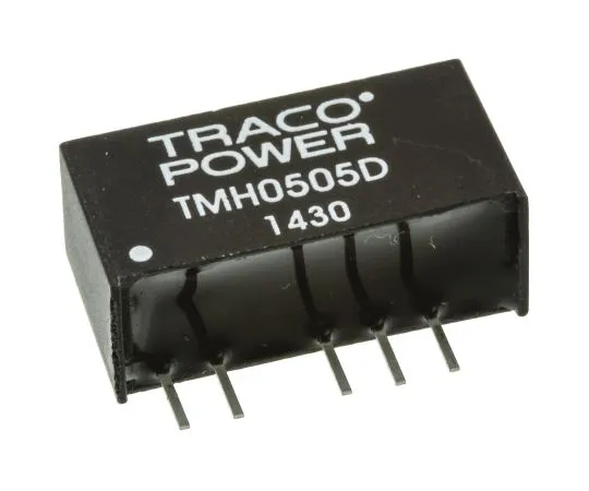 63-4759-36 TRACOPOWER TMH 2W Isolated DC-DC Converter Through Hole, Voltage in 4.5 → 5.5 V dc, Voltage out ±5V dc TMH 0505D