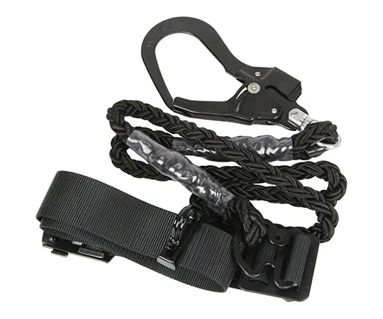 62-3982-66　［Discontinued］Black Rope Type Safety Belt　NO.GH-16RC-F