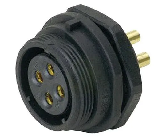 63-4684-59 RS PRO Panel Mount Connector, 4 contacts Plug 131-6368