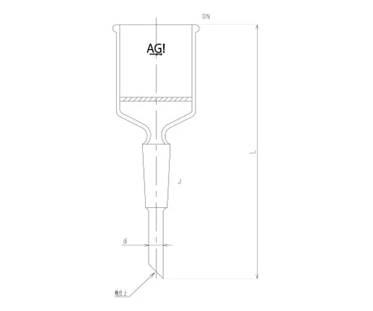 62-2113-02　［Discontinued］Buchner Shape Filter (Slided)　3918-11G1