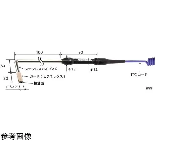 65-3534-05　［Out of stock］High Performance Micro-Surface Temperature Sensor S Series with ISO Document -50~800°C High Temperature Type E　S-423E-01-1-TPC1-ASP