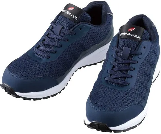 64-0985-63 Safety Shoes Lace-Up Type Navy 29.0 cm S2161