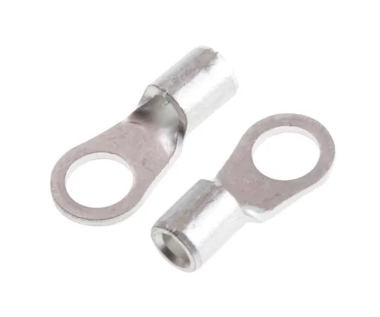 63-4885-32 JST Uninsulated Crimp Ring Terminal, 4mm Stud Size, 1mm² to 2.6mm² Wire Size 2-M4