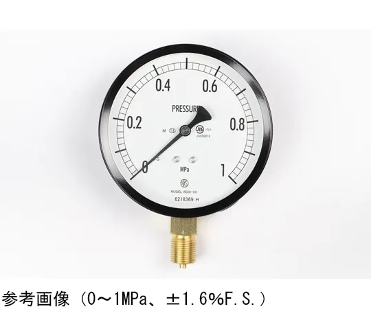 65-4283-47 Normal Pressure Gauge (Φ100) Vertical A Frame for Steam 0.16 MPa AE20-131