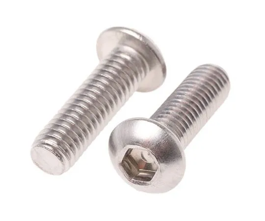 63-4717-76 RS PRO M6 x 20mm Hex Socket Button Screw Plain Stainless Steel 183-8733