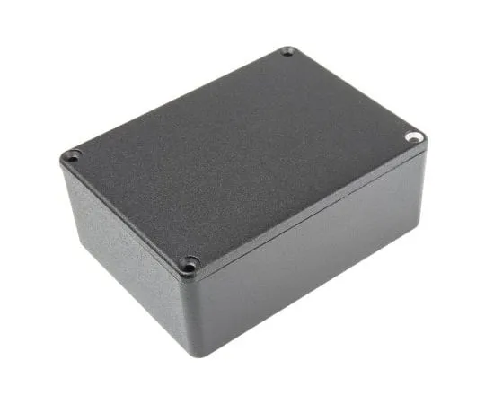 63-4858-91 Hammond 1590, Die Cast Aluminium Enclosure, IP54, Shielded, 110.5 x 81.5 x 40mm 1590SBK
