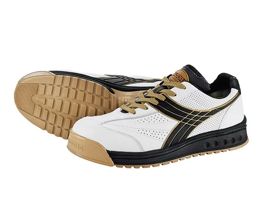 3-8466-01　［Discontinued］Safety Shoes (Lightweight) White 23cm　PC-12 23.0cm