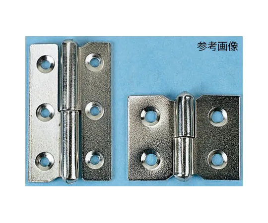 63-4754-76 Pinet Nickel Plated Steel Concealed Hinge with a Lift-off Pin Left-Handed Screw, 30mm x 40mm x 1.2mm 14-7-3391