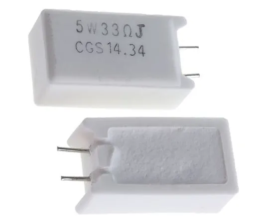 63-4724-02 TE Connectivity 33Ω 5W Wirewound Resistor ±5% ±300ppm/°C SQMW533RJ