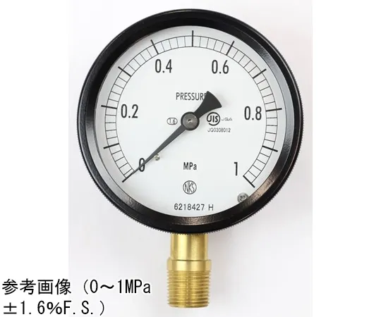 65-4295-59-20 Sealed Pressure Gauge (75Φ) Vertical A Frame with 0.16 MPa Inspection Certificate BC10-181