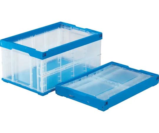 67-7100-55 Container 75B Transparent/Blue 55139000TMBL