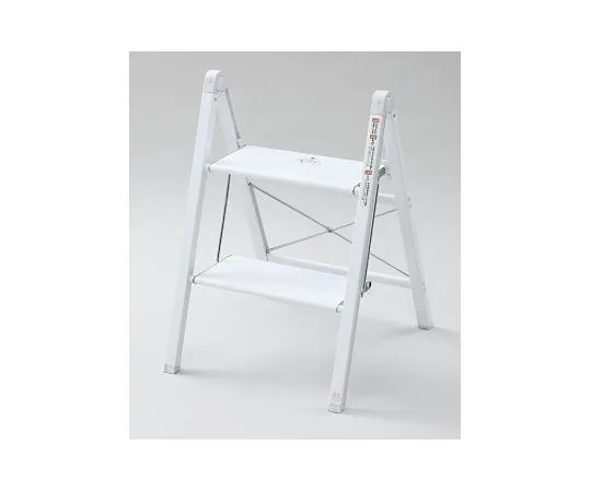 64-3282-83　［Discontinued］Fancy folding step 2 steps white　CSCW-2SGWH