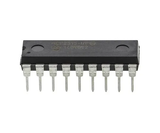 63-4897-90 Microchip MCP2515-I/P, CAN Controller 1Mbps CAN 2.0B, 18-Pin PDIP MCP2515-I/P